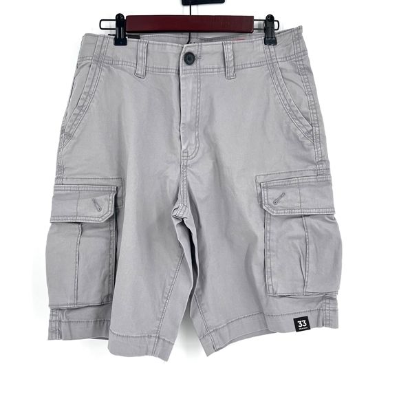 urban pipeline Shorts Nwt Urban Pipeline Cargo Shorts Superflex Size 33 Gray Poshmark